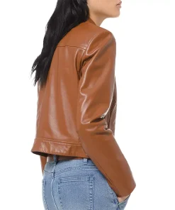 womens-notch-lapel-collar-brown-faux-leather-moto-jacket