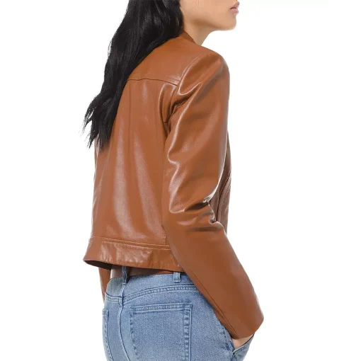 womens-notch-lapel-collar-brown-faux-leather-moto-jacket