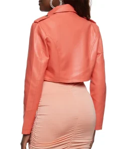 womens-orange-faux-leather-cropped-moto-jacket