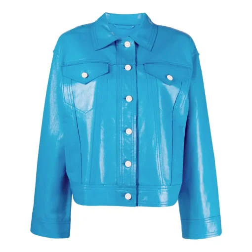 womens-oversized-blue-faux-leather-trucker-jacket