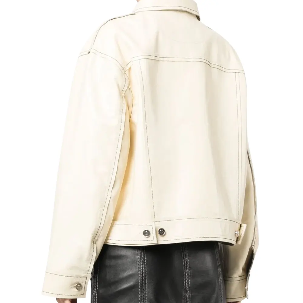 womens-oversized-cream-faux-leather-trucker-jacket-4 womens-oversized-cream-faux-leather-trucker-jacket