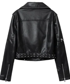 womens-rivet-belt-black-faux-leather-jacket