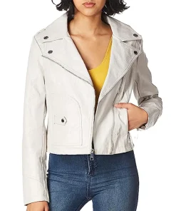 womens-silver-grey-faux-leather-moto-jacket