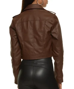 womens-solid-brown-faux-leather-moto-jacket