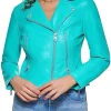 womens-asymmetrical-zipper-turquoise-faux-leather-jacket