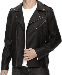 mens-asymmetrical-zip-up-black-faux-leather-biker-jacket