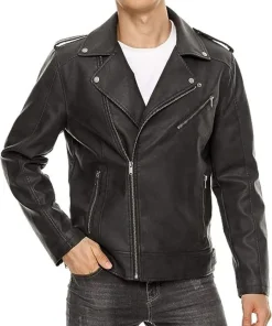 mens-asymmetrical-zip-up-black-faux-leather-biker-jacket