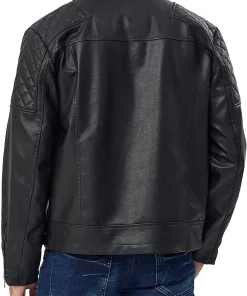 mens-biker-black-faux-leather-vintage-jacket