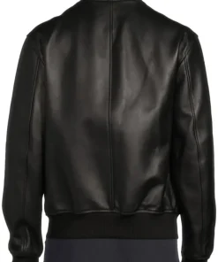 mens-black-bomber-faux-leather-slim-fit-jacket