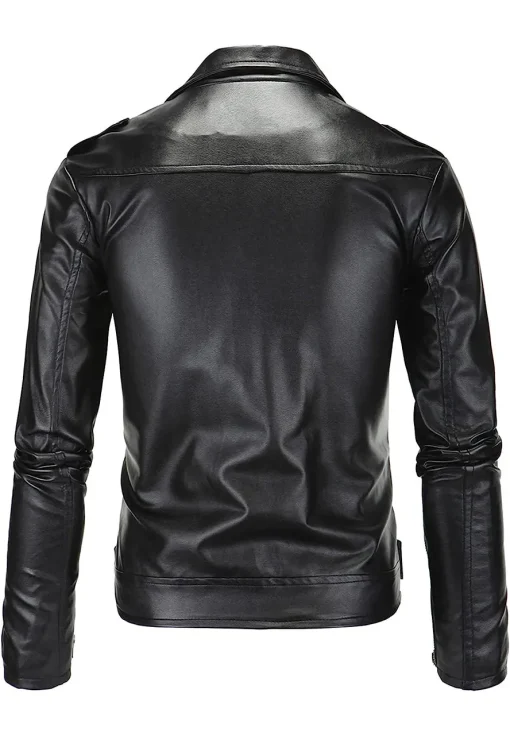 mens-retro-black-faux-leather-biker-jacket