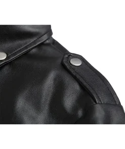 mens-retro-black-faux-leather-biker-jacket