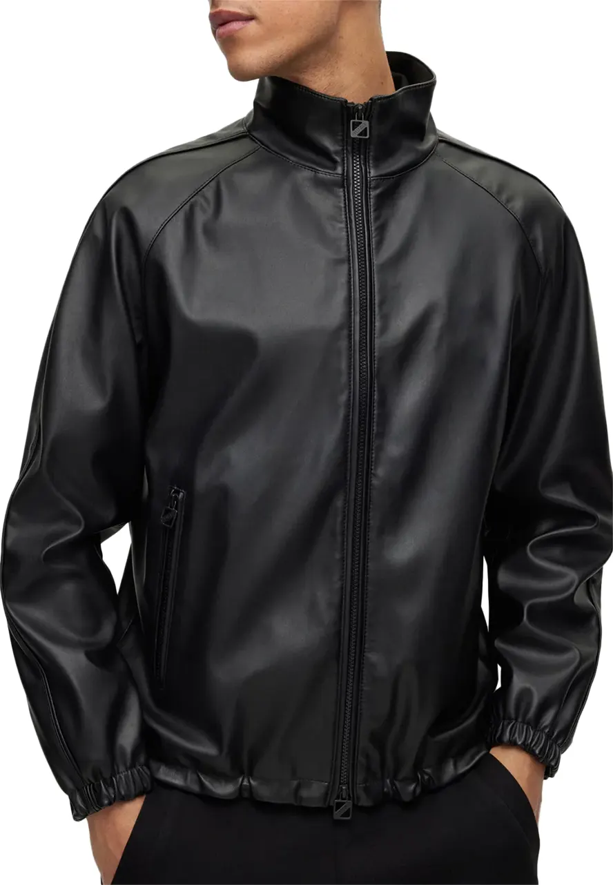 mens-stand-collar-faux-leather-black-bomber-jacket-2 mens-stand-collar-faux-leather-black-bomber-jacket