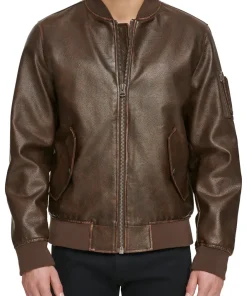 mens-varsity-brown-faux-leather-bomber-jacket