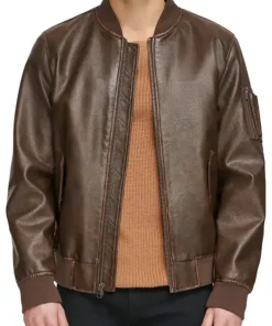 mens-varsity-brown-faux-leather-bomber-jacket