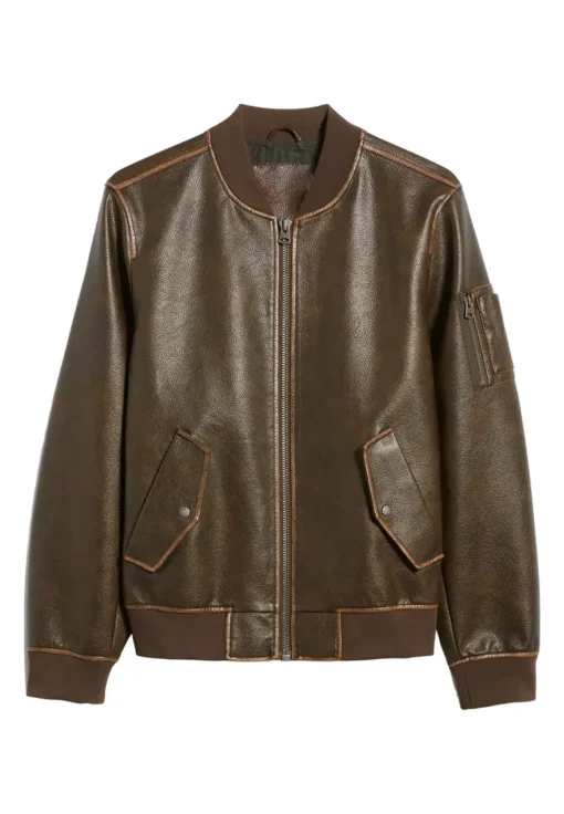 mens-varsity-brown-faux-leather-bomber-jacket