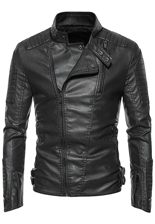 mens-vintage-asymmetric-zip-black-faux-leather-jacket