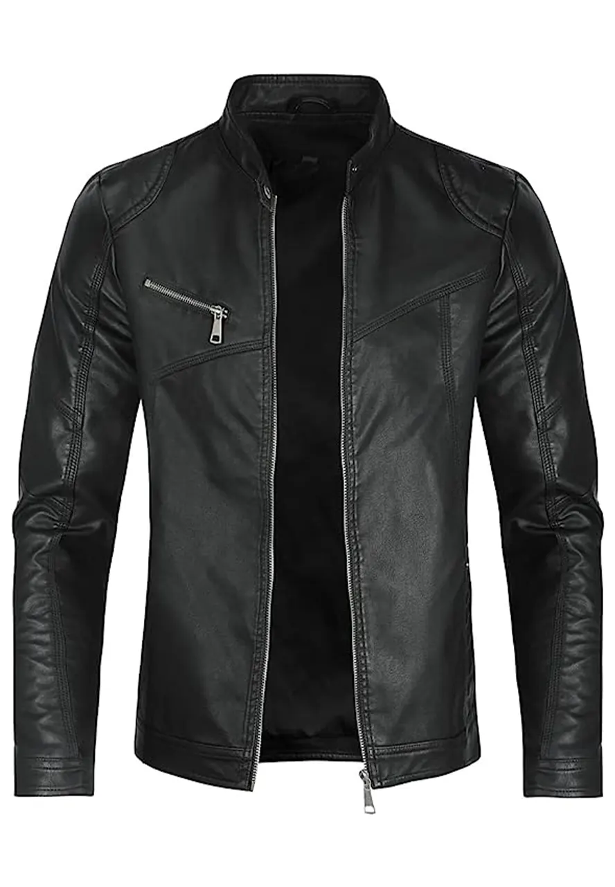 mens-zip-up-black-faux-leather-jacket-1 mens-zip-up-black-faux-leather-jacket