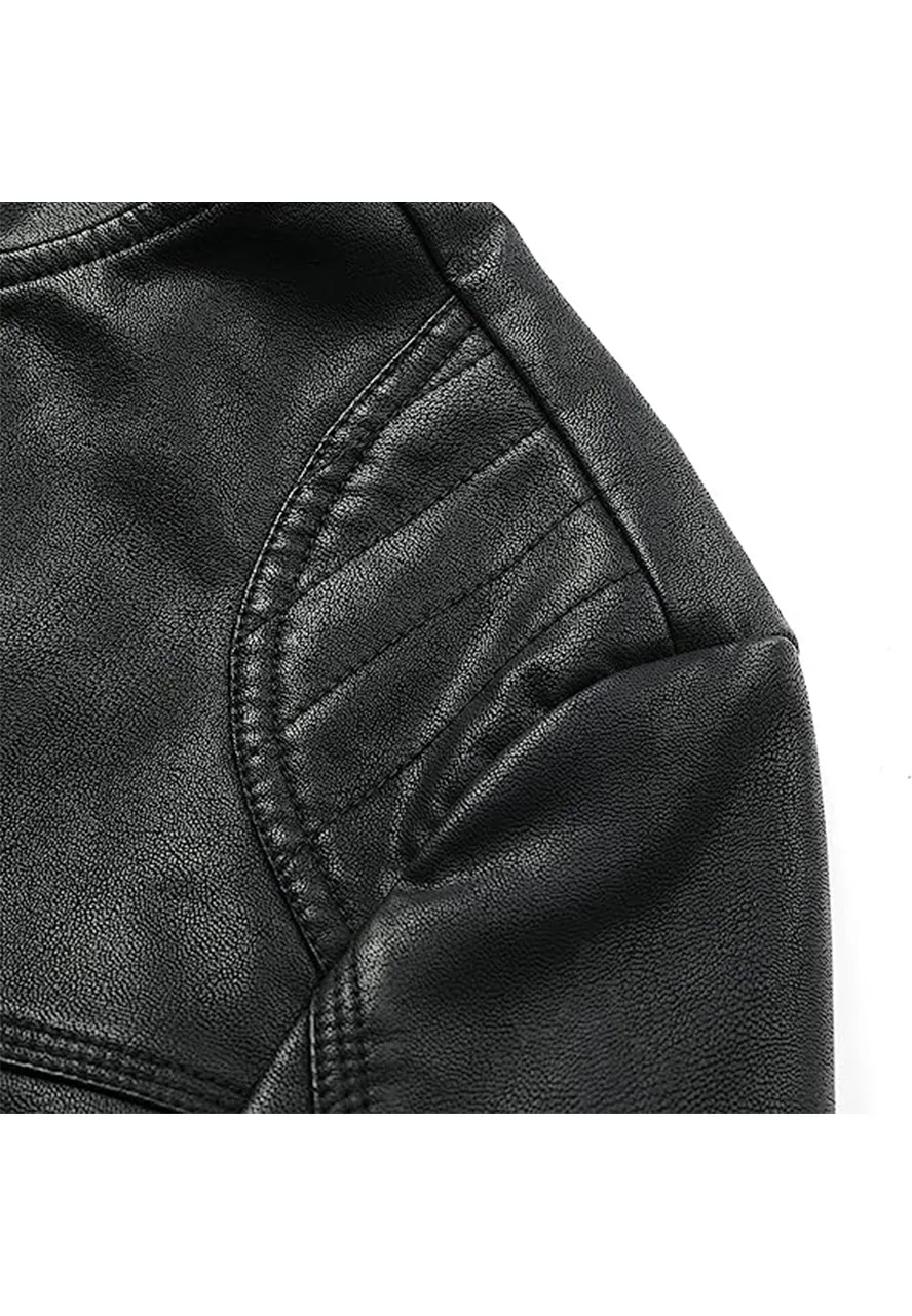 mens-zip-up-black-faux-leather-jacket-5 mens-zip-up-black-faux-leather-jacket