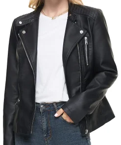 women-zip-up-motorcycle-black-faux-leather-jacket