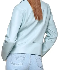 womens-asymmetrical-zipper-light-blue-faux-leather-jacket