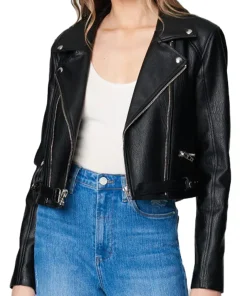 womens-belted-black-faux-leather-moto-jacket