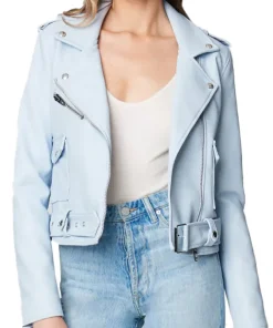 womens-belted-sky-blue-faux-leather-moto-jacket