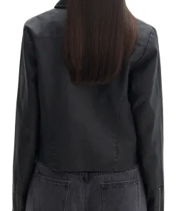 womens-black-faux-leather-fitted-long-sleeve-jacket