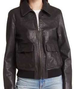 womens-black-leather-bomber-jacket-with-removable-faux-shearling-trim