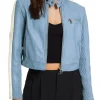 womens-faded-blue-faux-leather-jacket-with-side-stripe