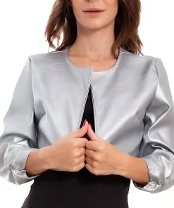 womens-open-front-silver-faux-leather-cropped-jacket