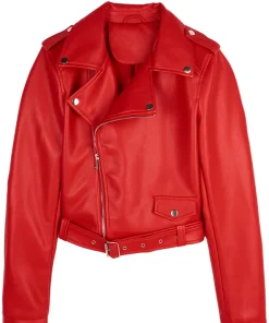 womens-red-faux-leather-biker-jacket-with-belt