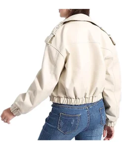 womens-white-faux-leather-bomber-jacket