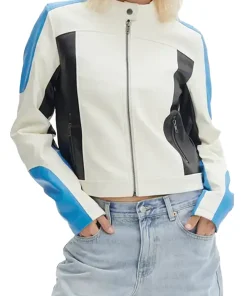 womens-white-faux-leather-long-sleeve-biker-jacket