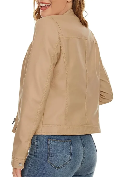 womens-zip-up-motorcycle-camel-faux-leather-jacket