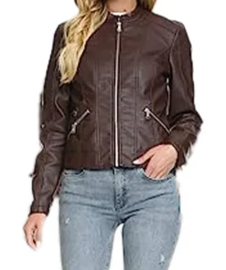 womens-zip-up-motorcycle-coffee-faux-leather-jacket