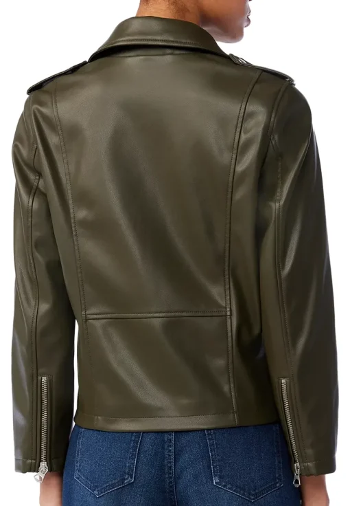 womens-green-moto-faux-leather-jacket