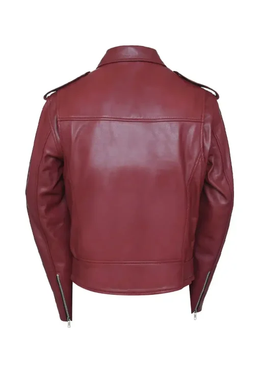 mens-belted-biker-maroon-faux-leather-jacket