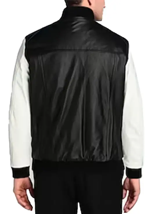 mens-black-and-white-bomber-faux-leather-jacket