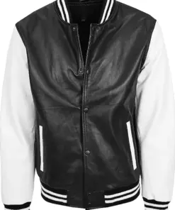 mens-black-and-white-faux-leather-varsity-bomber-jacket