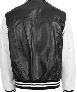 mens-black-and-white-faux-leather-varsity-bomber-jacket