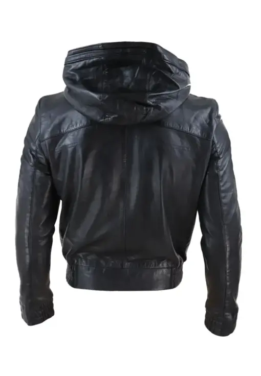 mens-black-faux-leather-bomber-jacket-with-hood