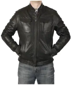 mens-black-faux-leather-racer-jacket