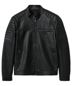 mens-black-racer-quilted-faux-leather-jacket