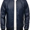 mens-bomber-navy-blue-faux-leather-jacket