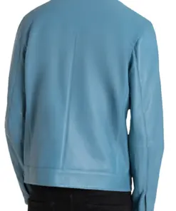 mens-brando-blue-faux-leather-jacket
