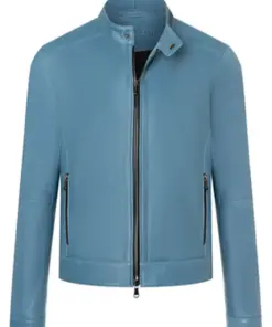 mens-brando-blue-faux-leather-jacket