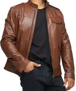 mens-brandy-brown-faux-leather-jacket