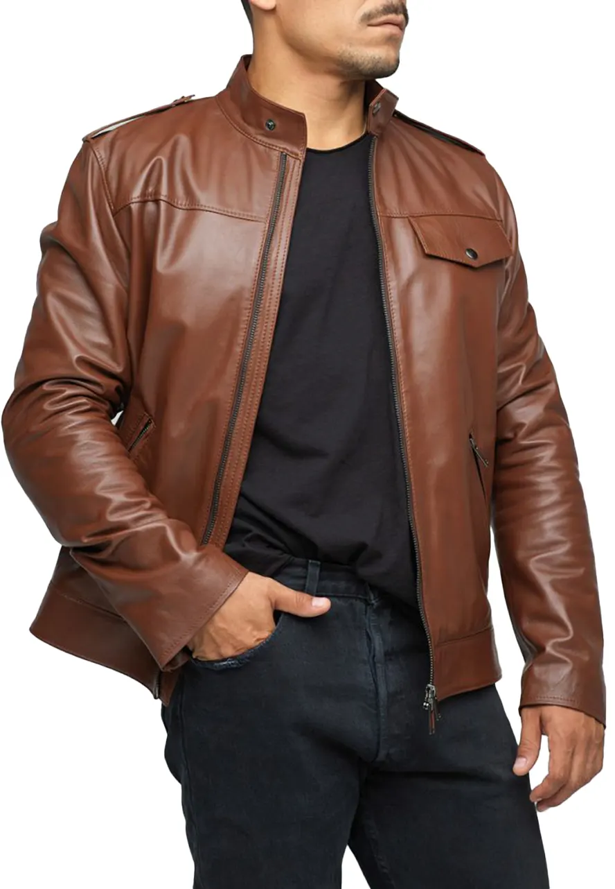 mens-brandy-brown-faux-leather-jacket-2 mens-brandy-brown-faux-leather-jacket