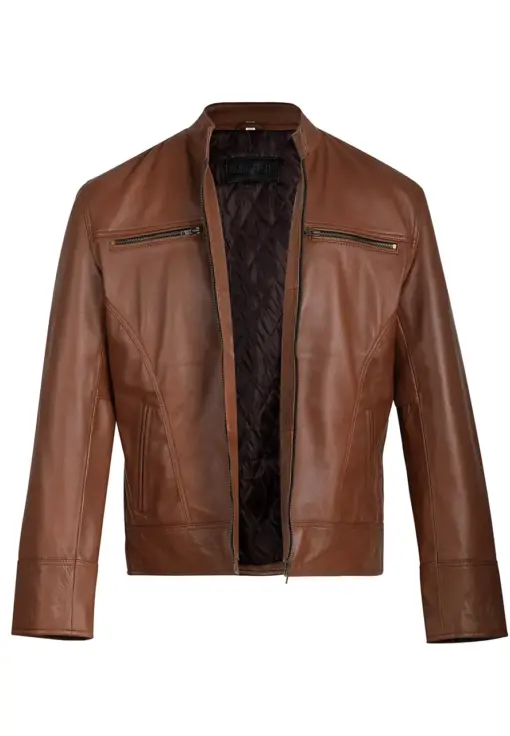 mens-brown-cafe-racer-faux-leather-jacket