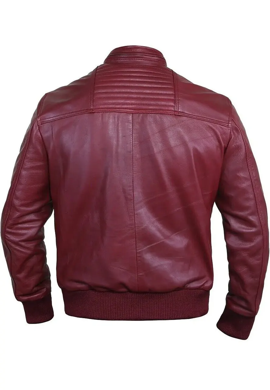 mens-burgundy-faux-leather-bomber-jacket-3 mens-burgundy-faux-leather-bomber-jacket